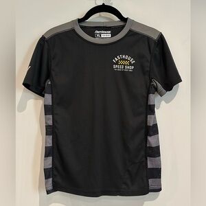 Fasthouse Youth Large, S/S Classic Velocity Jersey, Black/Gray